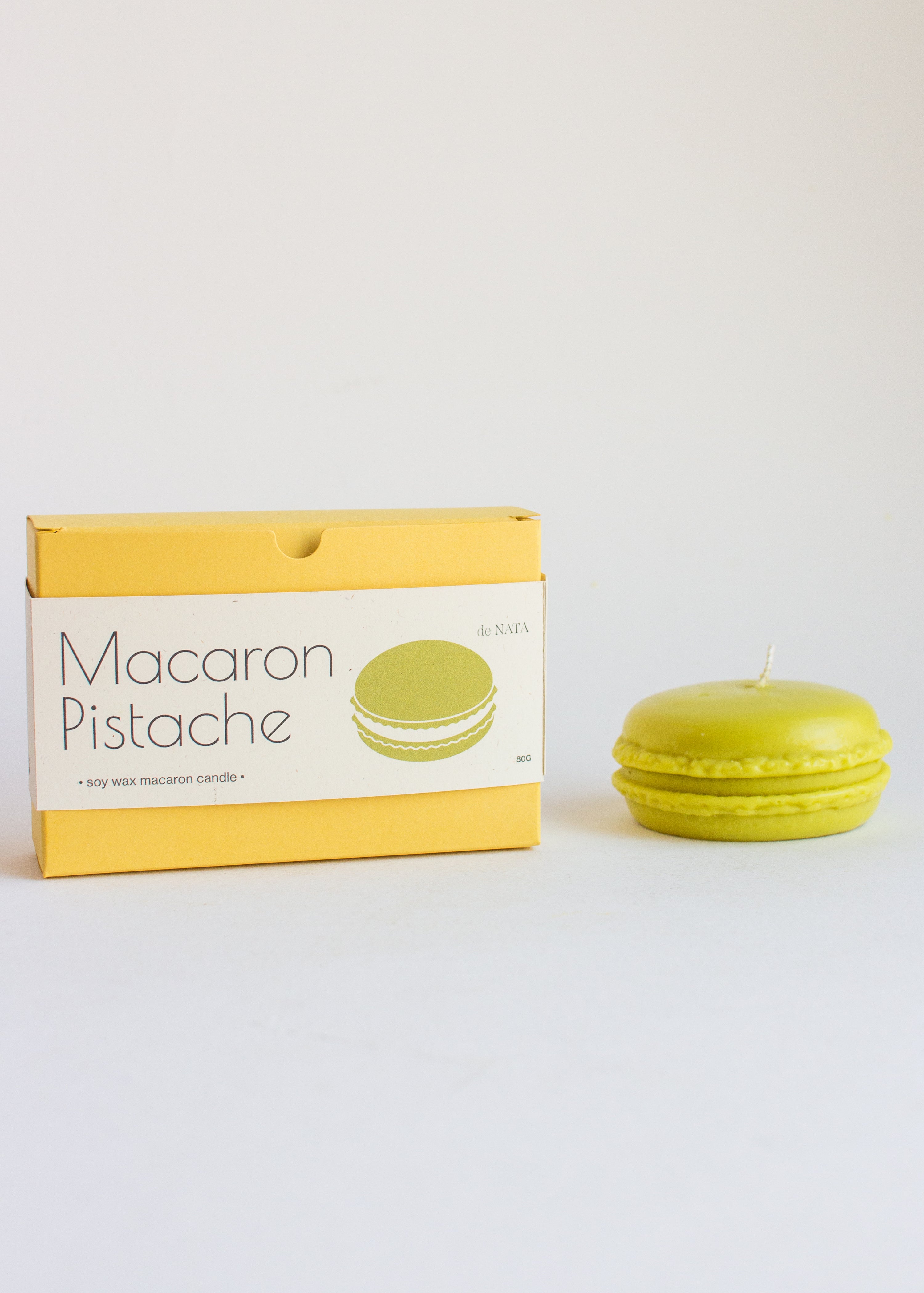 Macaron Pistache Candle